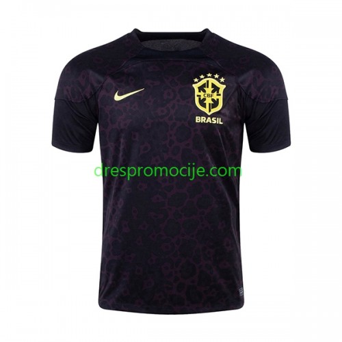 Brazil Dres Golmanski Domaći Svjetsko prvenstvo 2022 Kratkih Rukava Brazil Dres Golmanski Domaći Svjetsko prvenstvo 2022 Kratkih Rukava